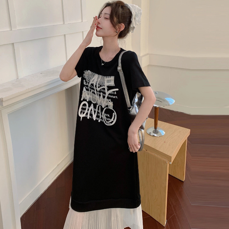 Yeni 2026 Yaz kadın T-Shirt El - Korean Style A Line Shirt Dress incelemesi ve fiyatı